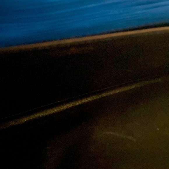 Authentic Louis Vuitton Epi Jena Blue Clutch - Picture 8 of 9